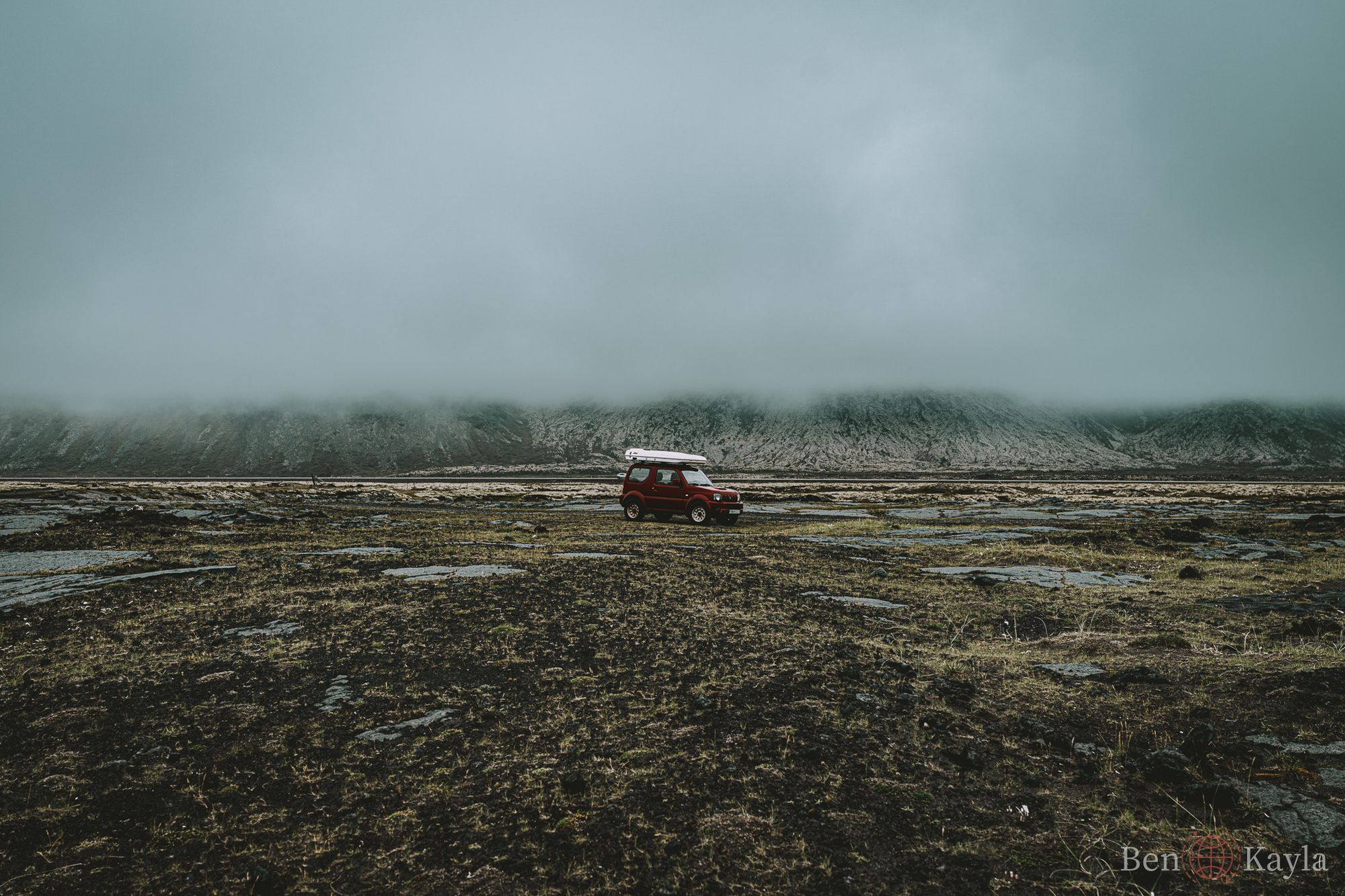 Car on the tundra