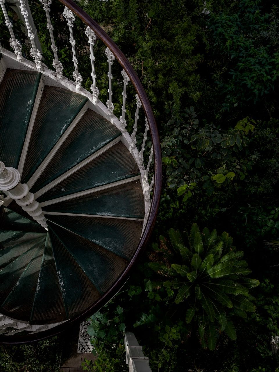 Spiral staircase in KEW Gardens